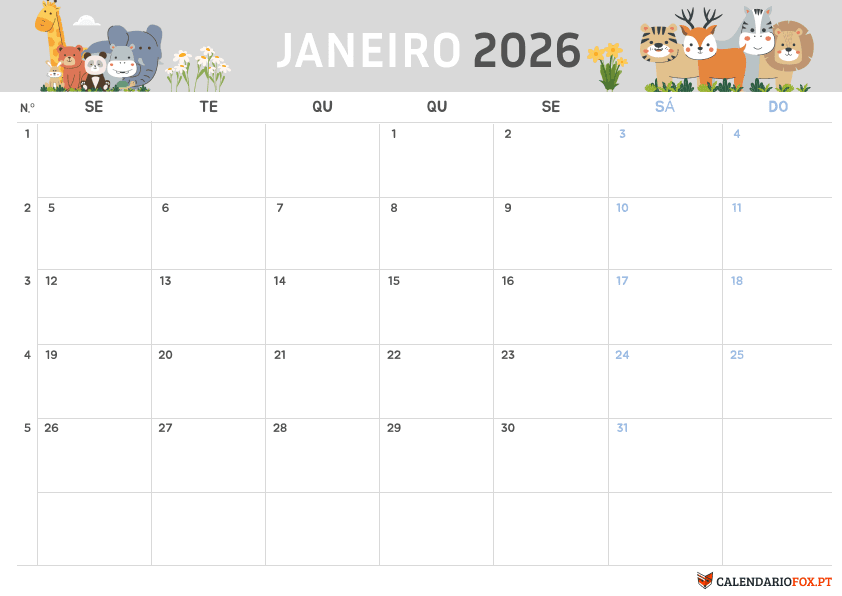 Minimalistische Maandplanner